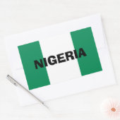 Sticker pour drapeau du Nigeria* (Enveloppe)