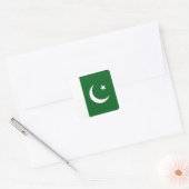 Sticker pour drapeau du Pakistan (Enveloppe)