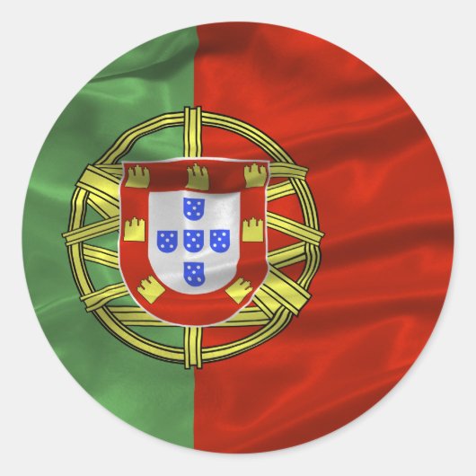 Sticker pour drapeau du Portugal (Devant)