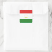 Sticker pour drapeau du Tadjikistan (Sac)