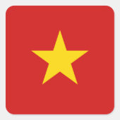 Sticker pour drapeau du Vietnam (Devant)