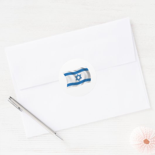 Sticker pour drapeau israélien (Enveloppe)