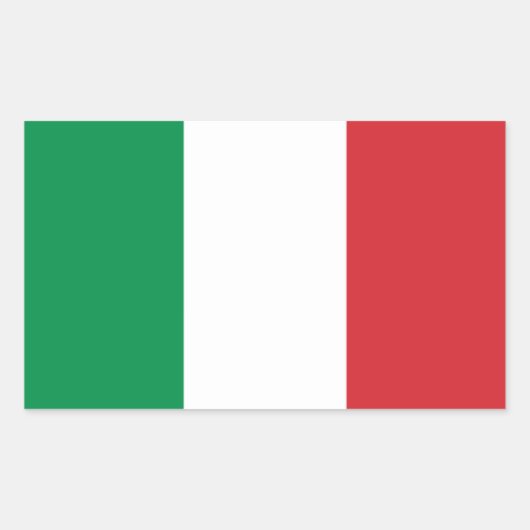 Sticker pour drapeau italien (Devant)