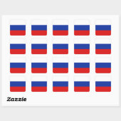 Sticker pour drapeau russe (Feuille)