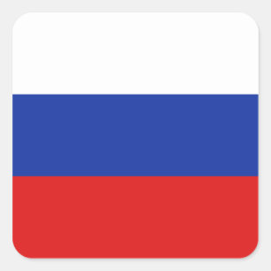 Sticker pour drapeau russe