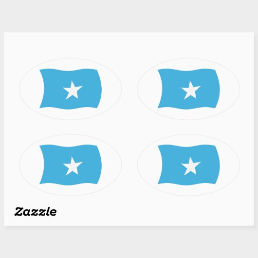 Sticker pour drapeau somalien (Feuille)