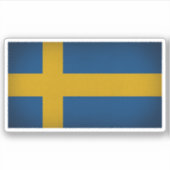 Sticker pour drapeau suédois (Devant)