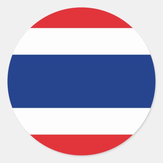 Sticker pour drapeau thaïlandais (Devant)