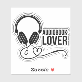 Sticker pour écouteurs audionumérique minimaliste