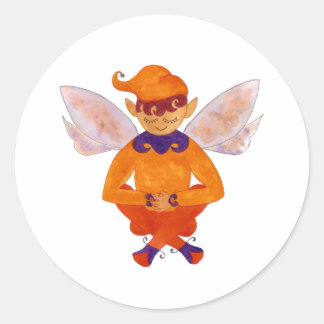 Sticker pour elfe orange doux