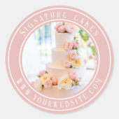 Sticker pour emballage de gâteaux (Devant)