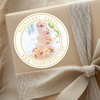 Sticker pour emballage de gâteaux