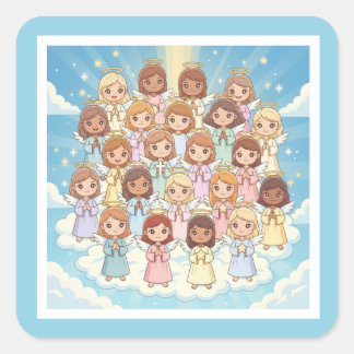 Sticker pour enfants chrétiens Little Angels