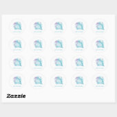 STICKER POUR ENFANTS : DOLPHINS (Feuille)