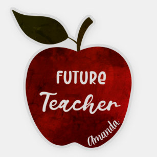 Sticker pour enseignant futur pour ordinateur port