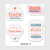 Sticker pour enseignant Pack 1 (Feuille)