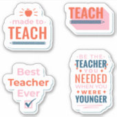 Sticker pour enseignant Pack 1 (Devant)