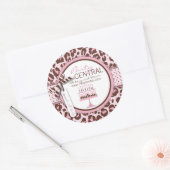 Sticker pour entreprise fille Cheetah (Enveloppe)