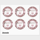 Sticker pour entreprise fille Cheetah (Feuille)