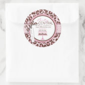 Sticker pour entreprise fille Cheetah (Sac)