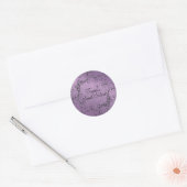 Sticker pour Enveloppe 16 Sweet Design Swirl viole (Enveloppe)