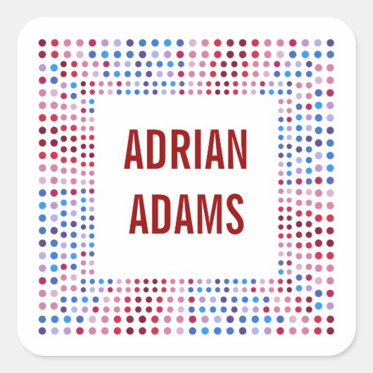 Sticker pour Étiquette de livre / étiquette cadeau (Devant)