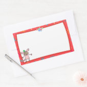 Sticker pour étiquette de nom de bébé Bush (Enveloppe)