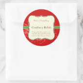 Sticker pour Étiquette de vacances ou paramètre de (Sac)