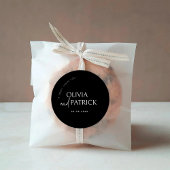 Sticker pour étiquette d'un Merci doux