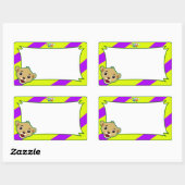 Sticker pour étiquette Little Lion Name (Feuille)