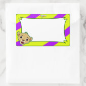 Sticker pour étiquette Little Lion Name (Sac)