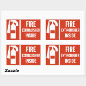Sticker pour extincteur (Feuille)