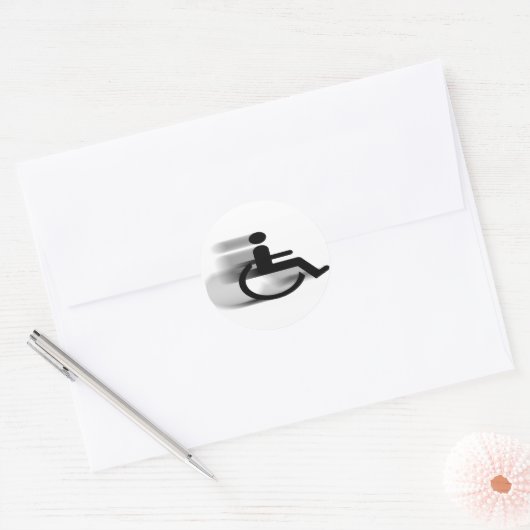 Sticker pour fauteuil roulant (Enveloppe)