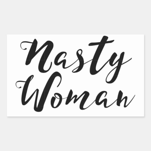 Sticker pour femme Nasty (Devant)