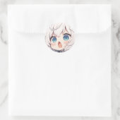 Sticker pour fille Nani Chibi Anime (Sac)