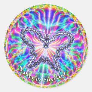 Sticker pour freakout papillon