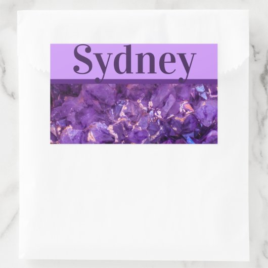 Sticker pour gemmes violettes (Sac)