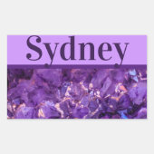 Sticker pour gemmes violettes (Devant)