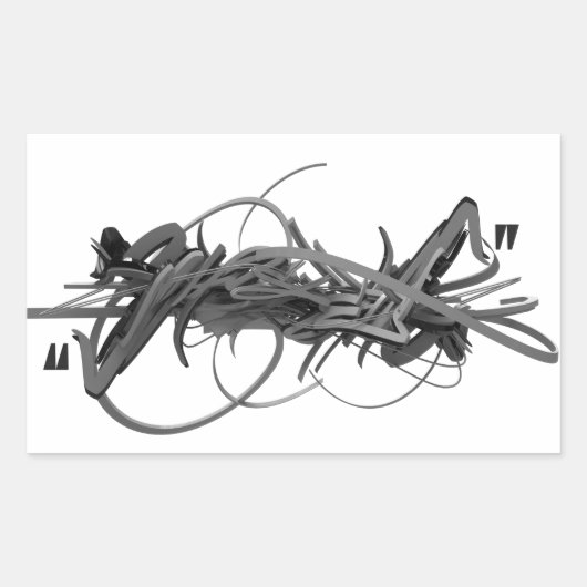 sticker pour graffiti 3d (Devant)