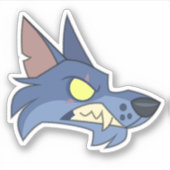 Sticker pour grand loup (Devant)