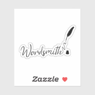 Sticker pour graveurs Wordsmith Vinyl Die Cut