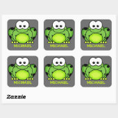Sticker pour grenouille personnalisé (Feuille)