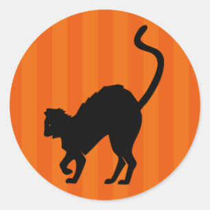 Sticker pour Halloween chat
