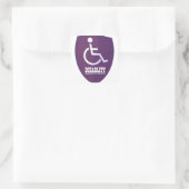 Sticker pour handicap (Sac)