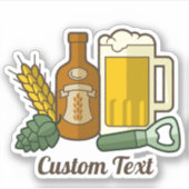 Sticker pour icônes de bière (Devant)