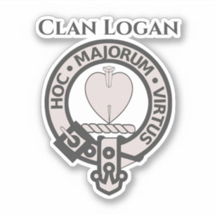 Sticker pour insigne Logan Clan écossais