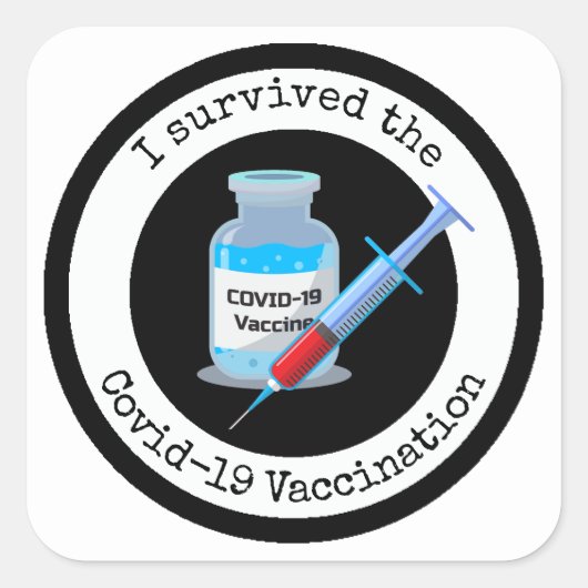 Sticker pour la conception de vaccins (Devant)