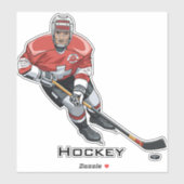 Sticker pour la conception du patin de hockey sur  (Feuille)