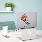 Sticker pour la conception du patin de hockey sur  (Ordinateur portable sur le bureau)