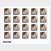 Sticker pour la dame douce (Feuille)